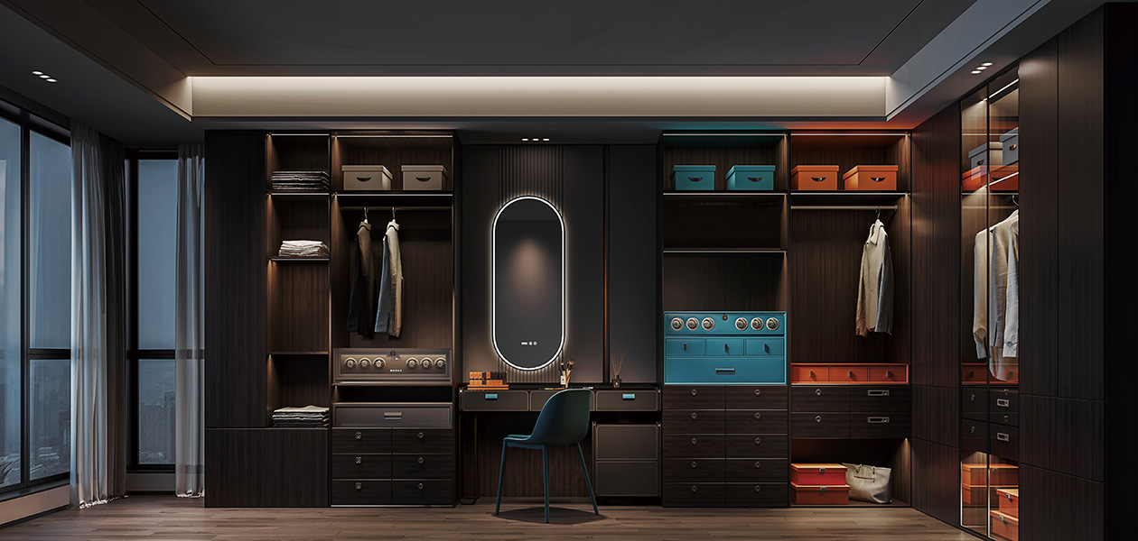 Bespoke Modern Cloakroom