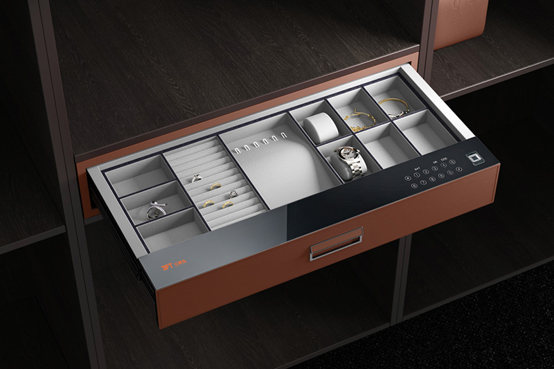 Deluxe 2-Layer Safe Drawer F802C Features