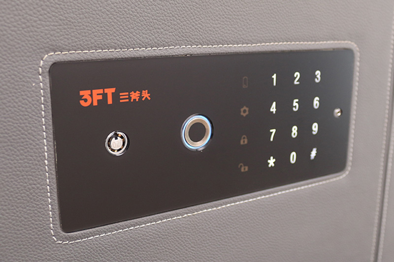 Leather Wardrobe Safe F611 Features Smart Lock Panel