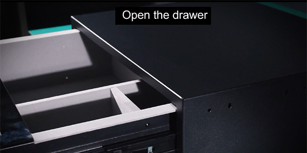 How to replace the motor in the drawer safe